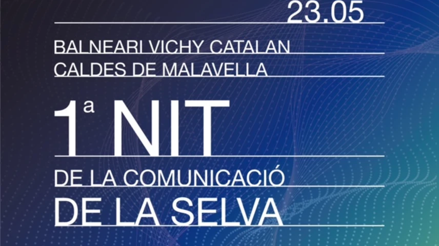 Cartell de la I Nit de la Comunicació de la Selva