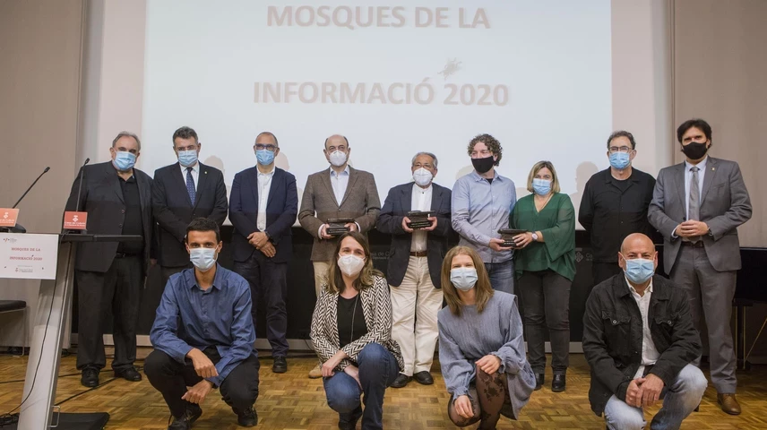 Foto de família de les Mosques 2020