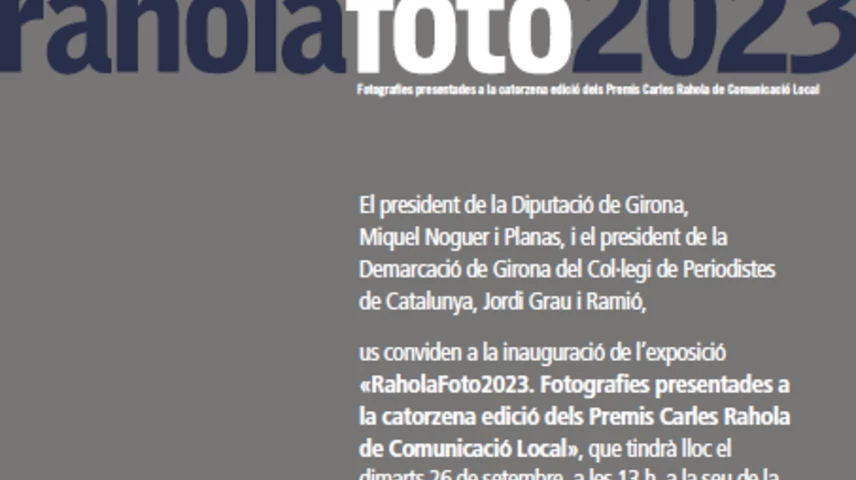 "Les cures de la "Les cures de la Patri", la foto guanyadora dels XIV Premis Carles Rahola de Comunicació Local