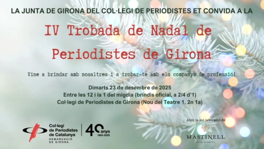 IV Trobada de Nadal de Periodistes de Girona