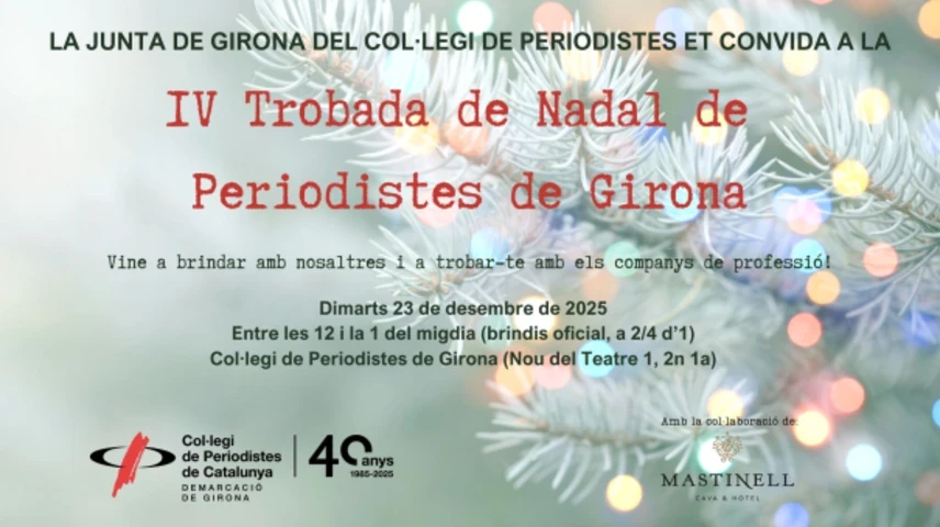 IV Trobada de Nadal de Periodistes de Girona