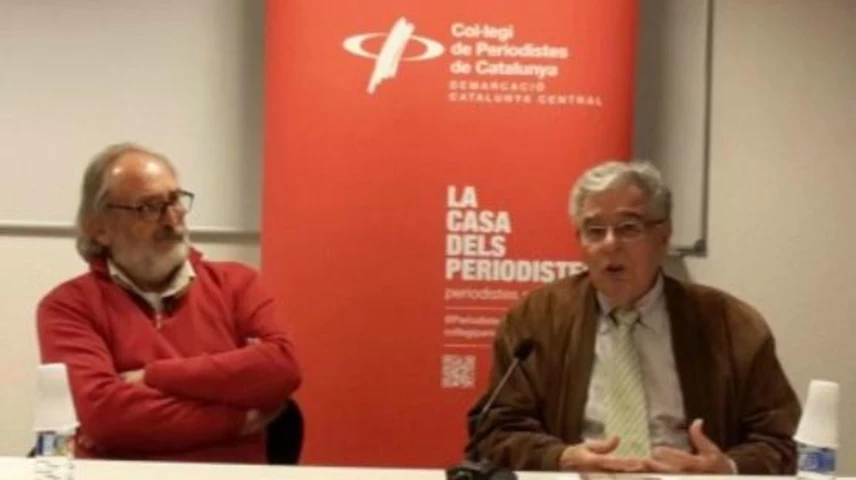 Jaume Rodri (esquerra) i Constantí Mas. Firma foto: Elisabeth Ribalta