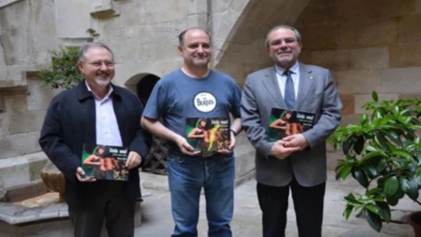 D'esquerra a dreta: Joan Cal, Javier de Castro i Joan Reñé. Foto: IEI
