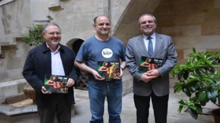 D'esquerra a dreta: Joan Cal, Javier de Castro i Joan Reñé. Foto: IEI