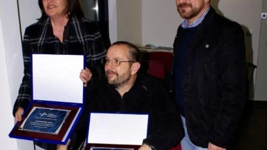 Joan Anfruns, entre els periodistes Pilar Rodriguez i Jordi Trilla