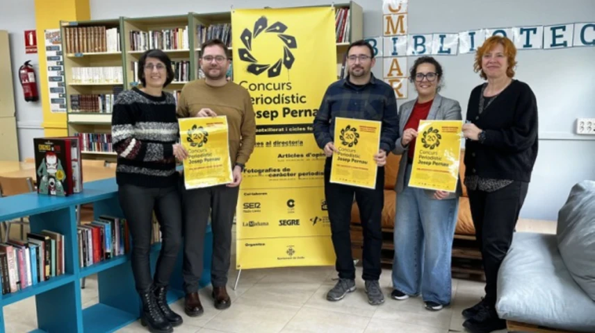 Presentació del concurs Josep Pernau a l’INS Ronda