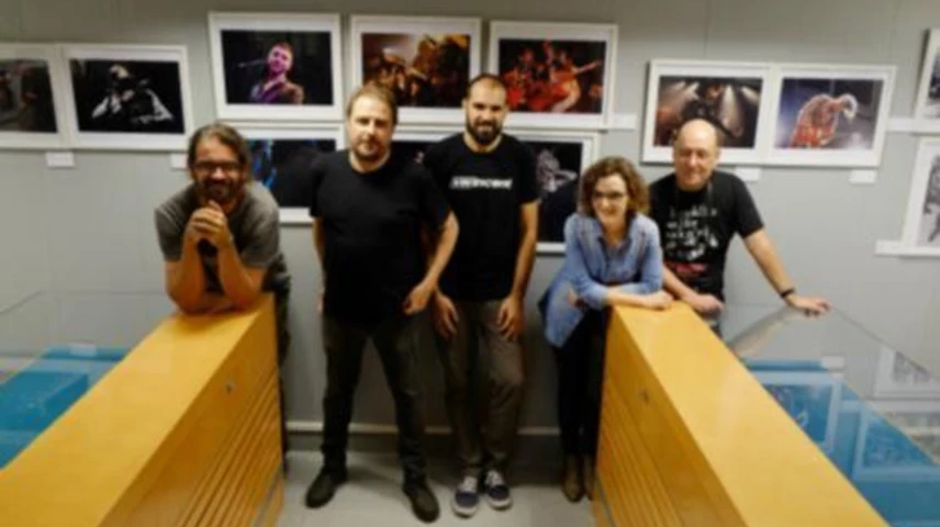 Natxo Tarrés, Jordi Vidal Sabata, Oscar García, Eric Altimis i Marta Pich (Foto: Xavier Serrano)