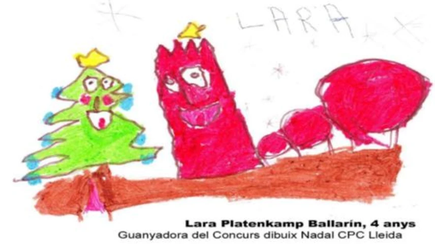 Dibuix guanyador de l'edició 2012.