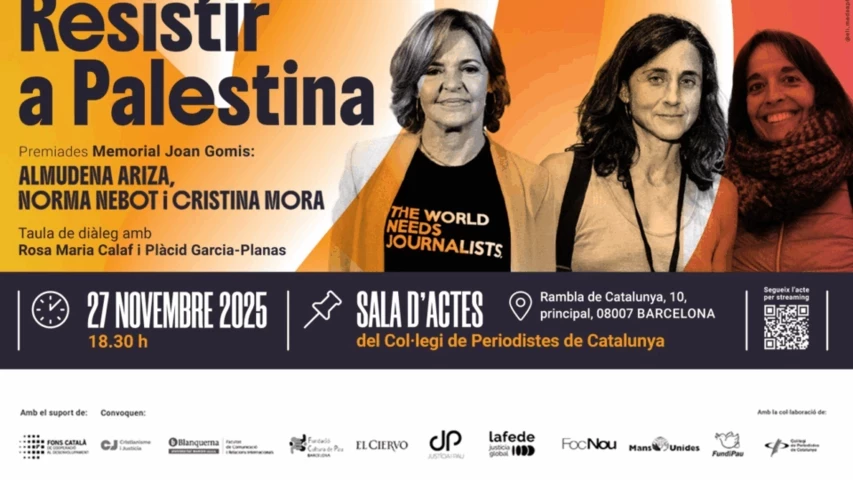 XX Premi Memorial Joan Gomis de Periodisme Solidari.