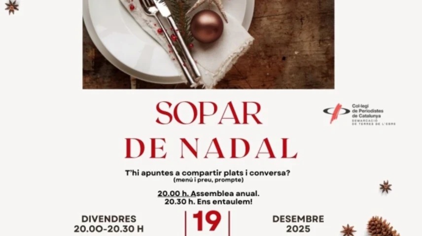 Sopar de Nadal Terres de l'Ebre