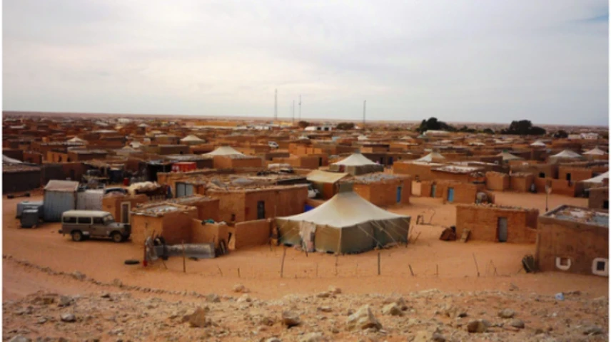 Refugiats sahrauís a Tindouf.