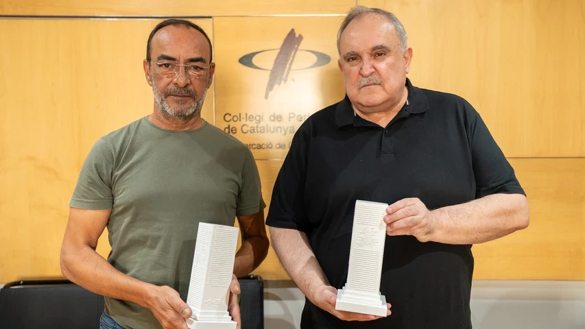 Xavier Roqueta i Jordi Grau, amb les Mosques 2023.