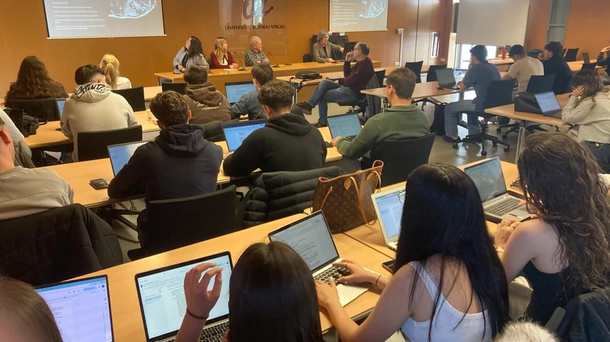 Presentació a la URV a Tarragona del llibre elaborat pel CPC Ebre