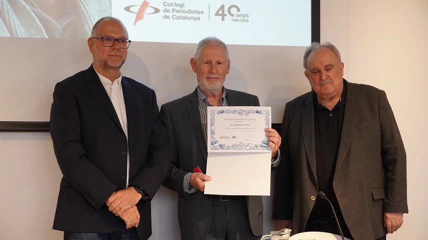 Joan Maria Morros, Josep Bosch i Jordi Grau.