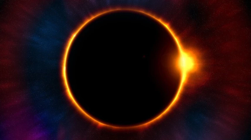 Imatge d'un eclipsi solar