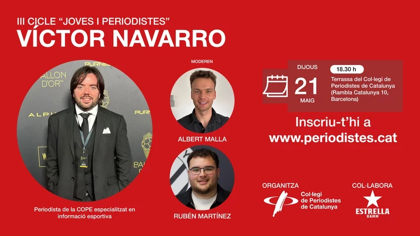 victor navarro cicle de joves periodistes