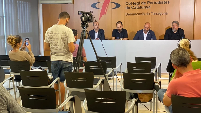 roda de premsa de presentació del premi