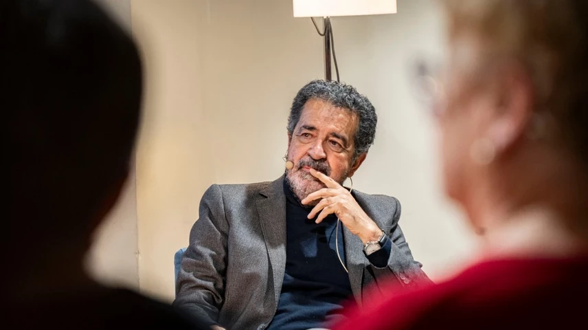 El periodista Jordi Robirosa, al cicle Pessics de Vida de Manresa.