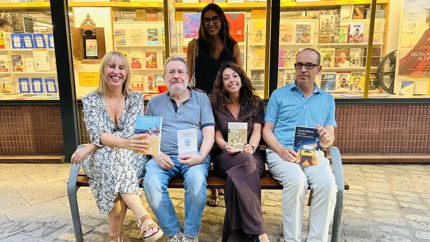 Mar Bosch, Jordi Jordà, Mar Camps, Carles Ribera i, dreta, Júlia Net Valiente. 