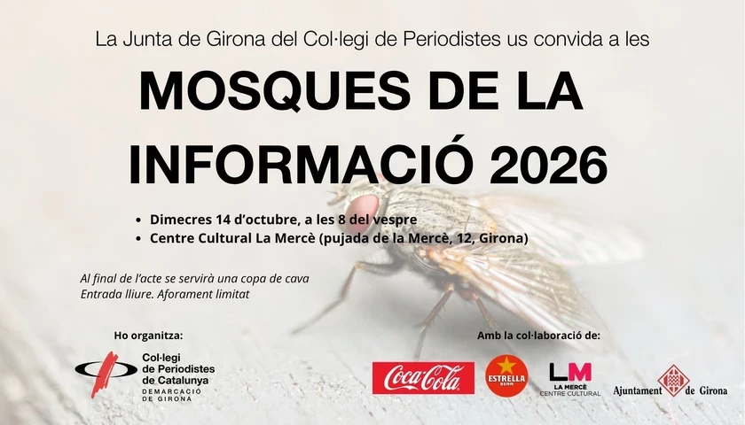 La invitació a les Mosques 2026.