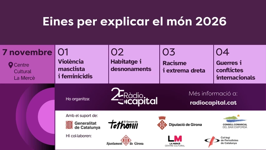 El cartell de la jornada.