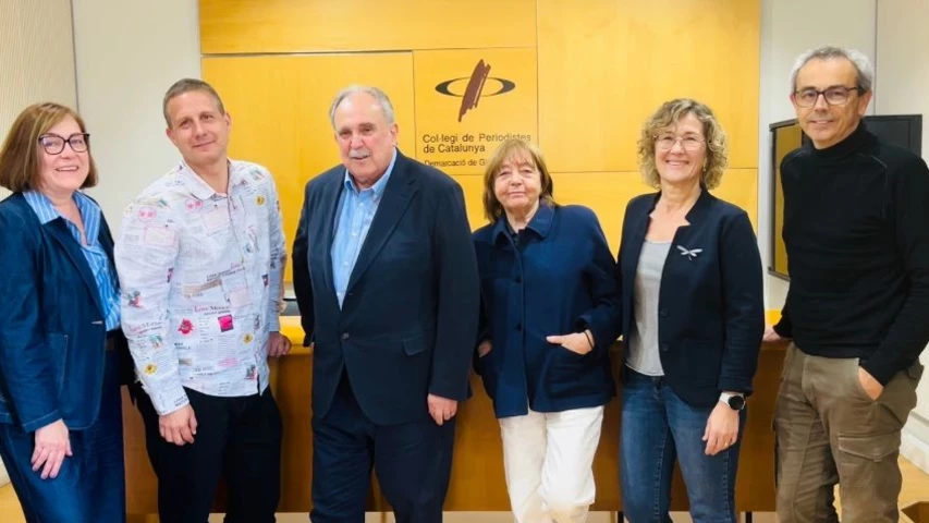 Susanna Quintana, Xavier Pi, Jordi Grau, Rosa Gil, Isabel Pascual i Jordi Ribot. 