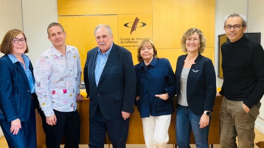 Susanna Quintana, Xavier Pi, Jordi Grau, Rosa Gil, Isabel Pascual i Jordi Ribot. 