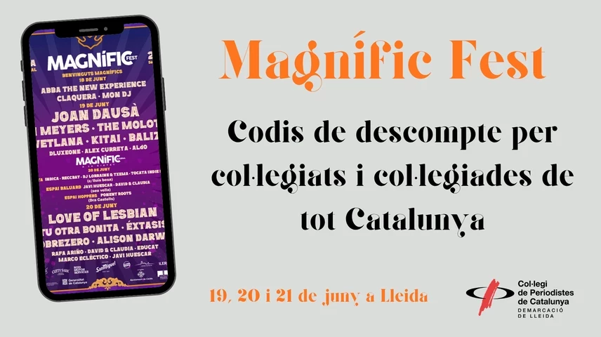 Invitació Magnífic Fest
