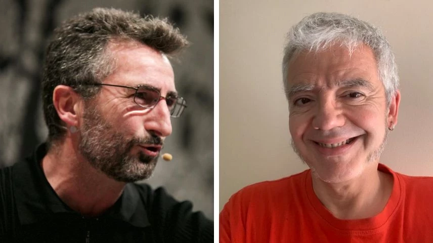 Pau Vidal i Màrius Serra.