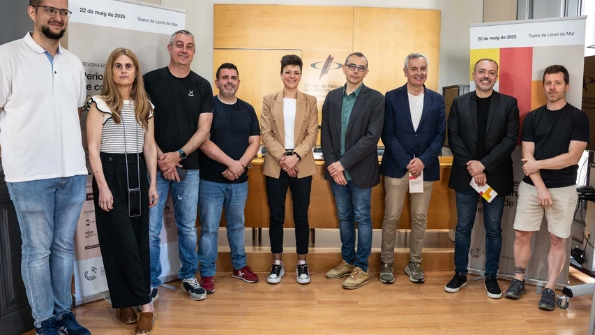 La presentació de la II Nit de la Comunicació de la Selva. 