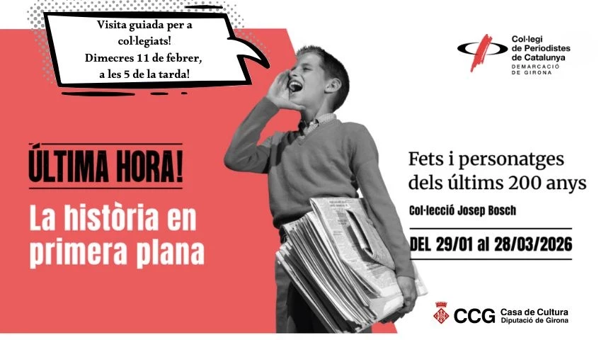 Visita guiada a l'exposició "Última hora!"