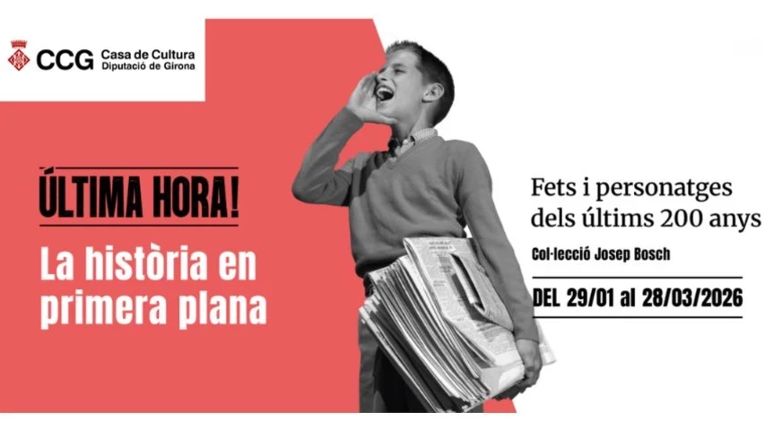 Cartell de l'exposició "Última hora!" 