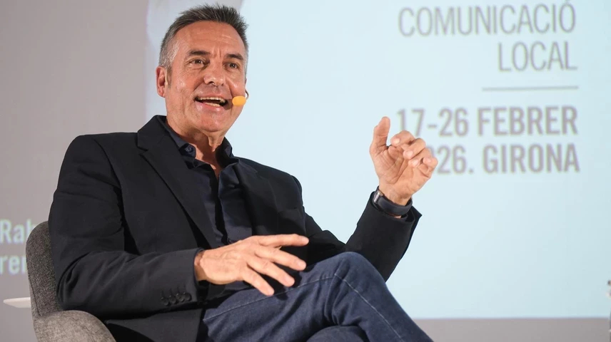 Ramon Pellicer, en la XIV Setmana dels Rahola. 