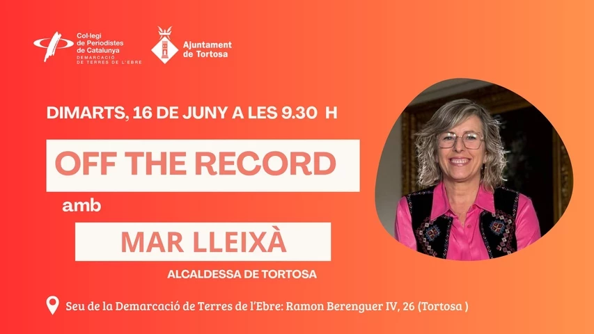 Cartell off the record Mar Lleixà