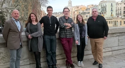 La Junta de Girona del Col·legi de Periodistes.