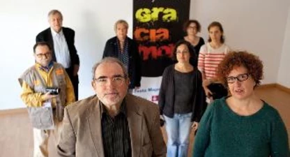Els diferents membres de GraciamonTV. Foto: Oriol Clavera