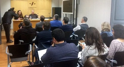 anals i Salvador Alsius, en la presentació del nou Codi Deontològic a Girona