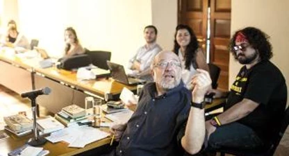 Imatge d'un dels tallers que organitza la fundació creada pel premi Nobel. Foto: Joaquín Sarmiento/FNPI
