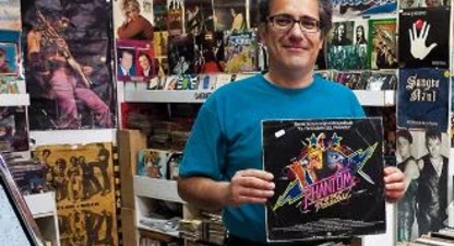 L'històric periodista musical Ignasi Julià, cap d'edició a la revista Ruta 66, admet que el nivell dels que escriuen als mitjans del sector ha baixat molt. Foto: Òscar Garcia
