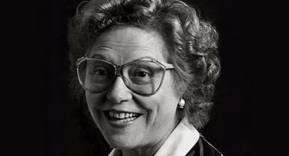 La locutora radiofònica Maria Matilde Almendros.