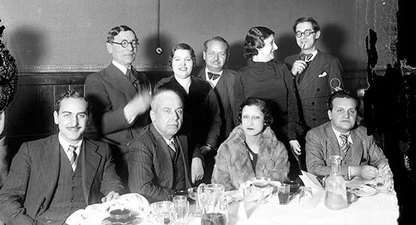 Dinar d'homenatge a Arquimbau. Foto: Josep Maria Sagarra i Plana / Arxiu Fotogràfic de Barcelona