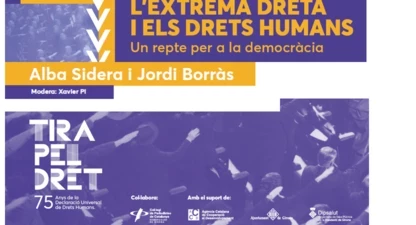 La conversa s'emmarca en la celebració dels 75 anys de la Declaració Universal dels Drets Humans.