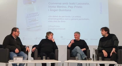 Àngel Quintana, Imma Merino, Pep Prieto i Isaki Lacuesta.