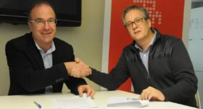 Josep Fígols (esquerra) i Enric Badia.