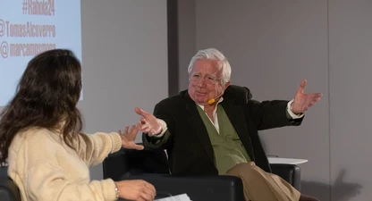 Tomàs Alcoverro ha protagonitzat la segona conversa de la XII Setmana dels Rahola.