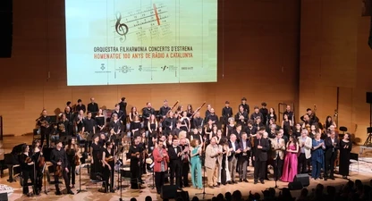 L'espectacle que es va fer a l'Auditori de Girona. 
