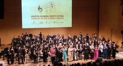 L'espectacle que es va fer a l'Auditori de Girona. 