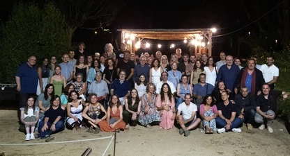 Els assistents al sopar de l'any passat. 