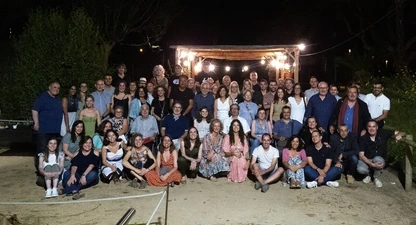 Els assistents al sopar de l'any passat. 