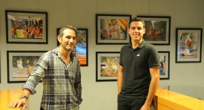 Nofre Pasqual (esquerra) i Sergi Ferrés